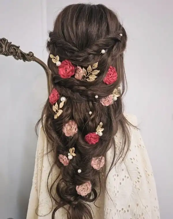 Mermaid Braid prom hairstyle for a bold and glamorous look