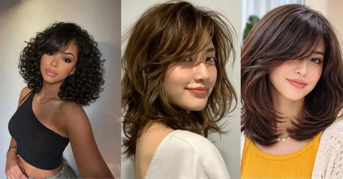 You are currently viewing 20 Shoulder Length Layered Hairstyles With Side Bangs That Look Effortlessly Stylish