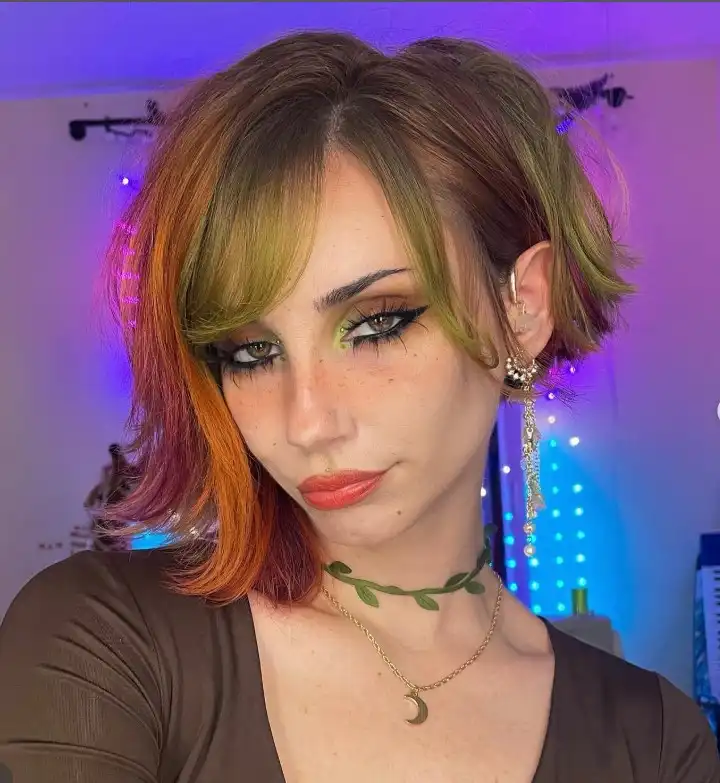 asymmetrical bob short hairstyles with long bangs trendy haircut