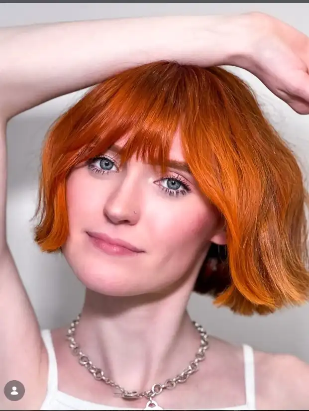 french bob short hairstyles with long bangs chic haircut