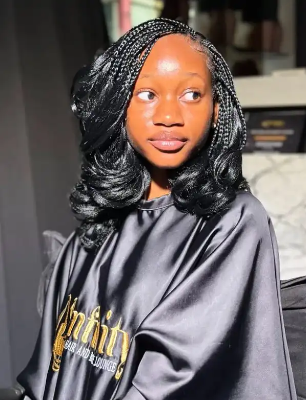 short bob braids hairstyles layered braided bob haircut with textured braid layers adding movement and dimension