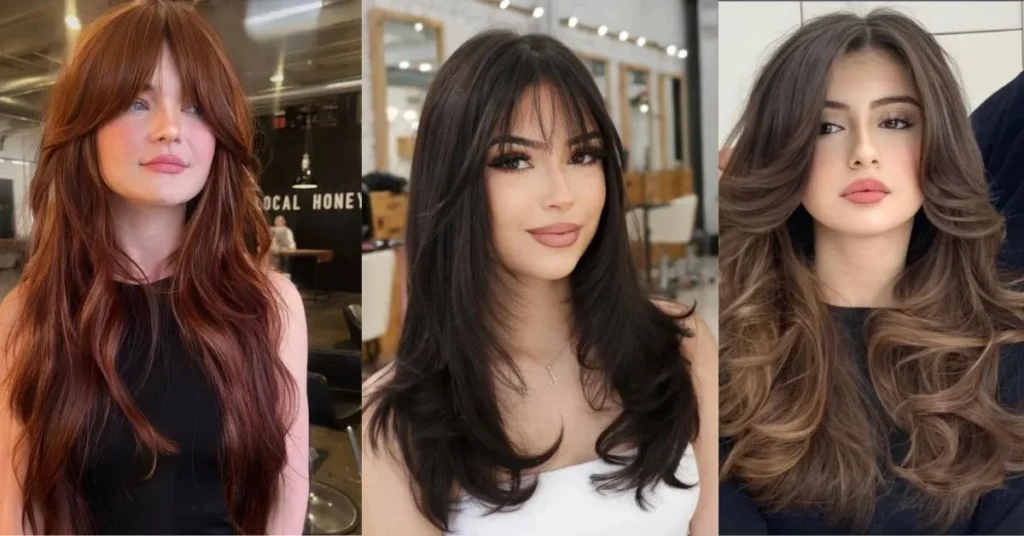 20 Hairstyles for Long Faces With Bangs You’ll Love