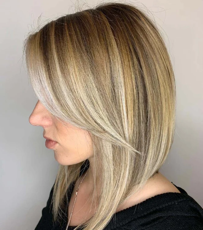 Elegant inverted bob hairstyle with bangs polished timeless style