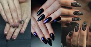 20 Black Almond Nails Design Ideas for a Chic and Modern Look