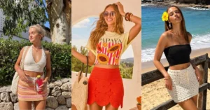 20 Crochet Mini Skirt Outfit Ideas That Look Cute and Stylish