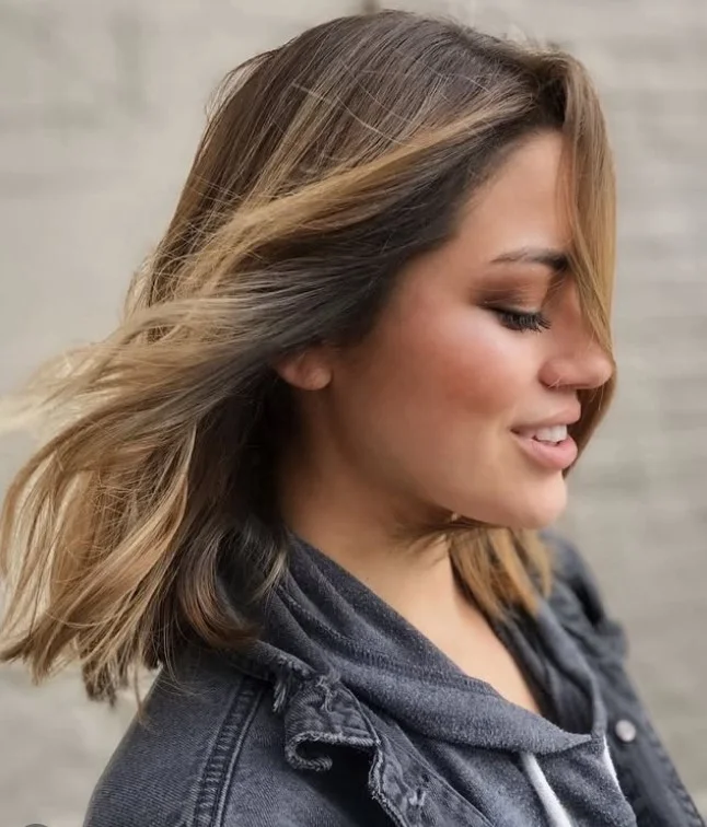 windswept coastal beach waves hairstyle with natural movement