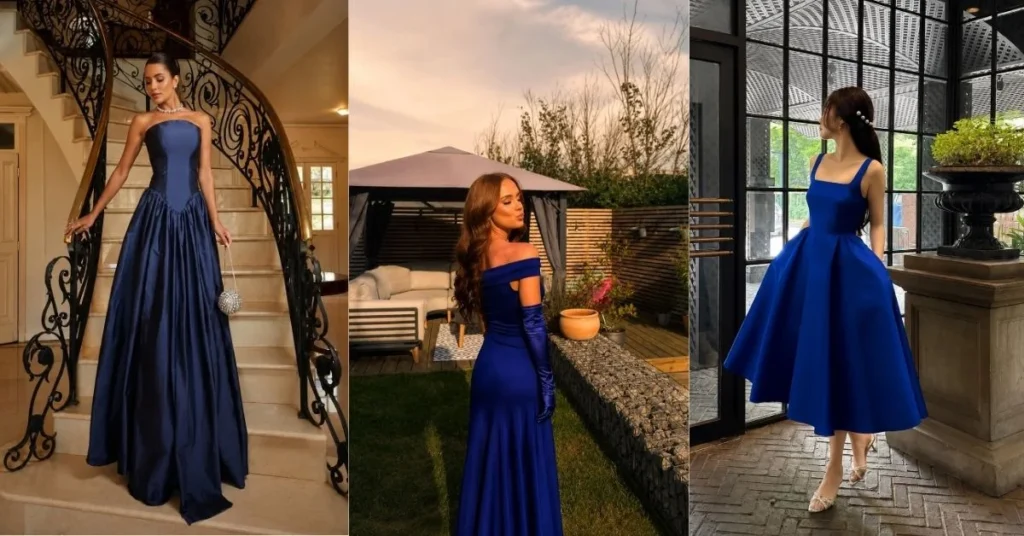 Royal Blue Prom Dresses Outfit Ideas