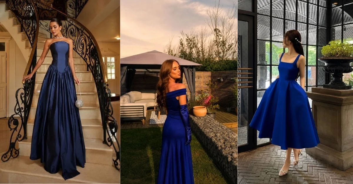 Royal Blue Prom Dresses Outfit Ideas