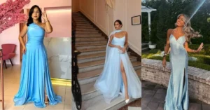 Sky Blue Prom Dresses