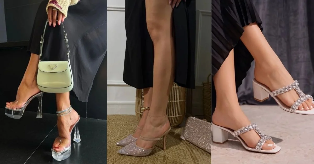 What Color Heels with Black Dress