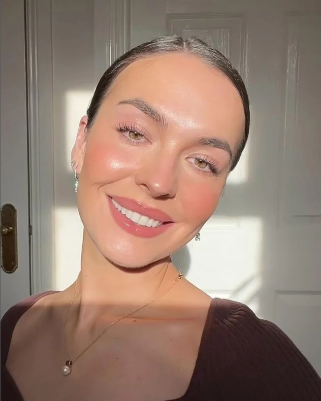 Best nude lipstick for olive skin with warm beige undertones and a natural everyday finish.