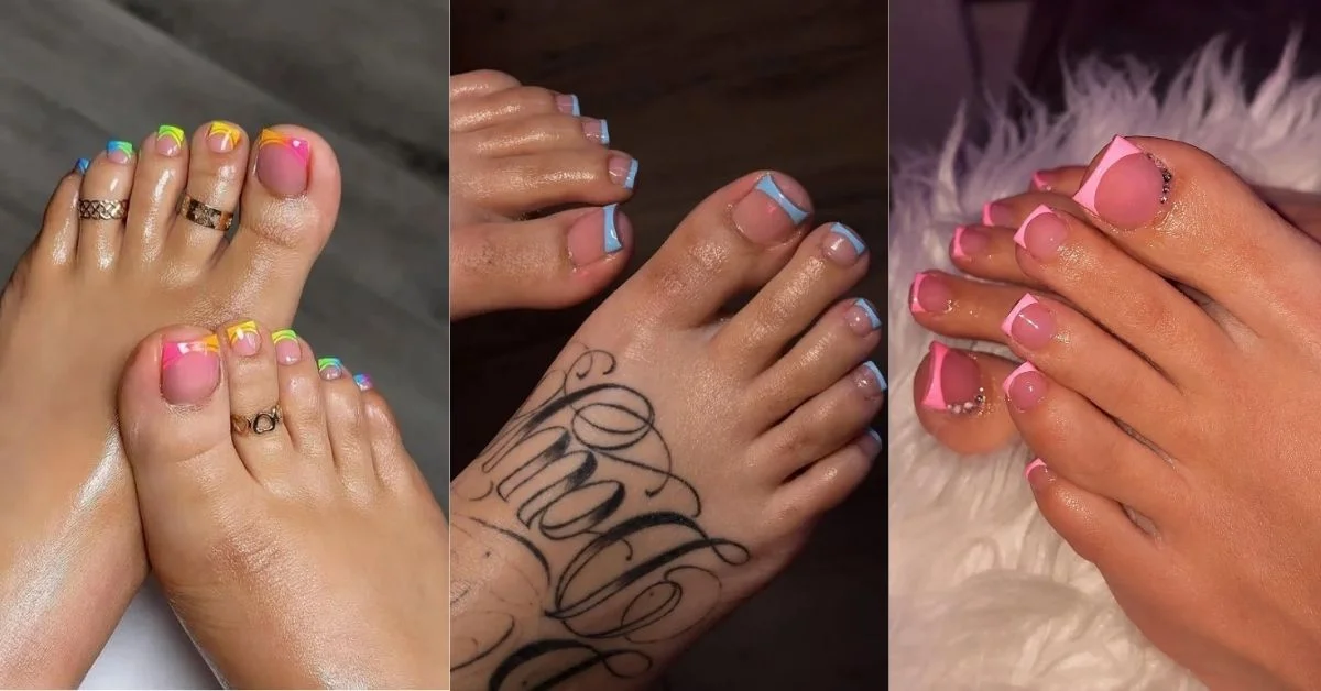 Halloween Toe Nail Designs
