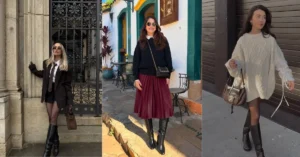 Long Black Boots Outfit