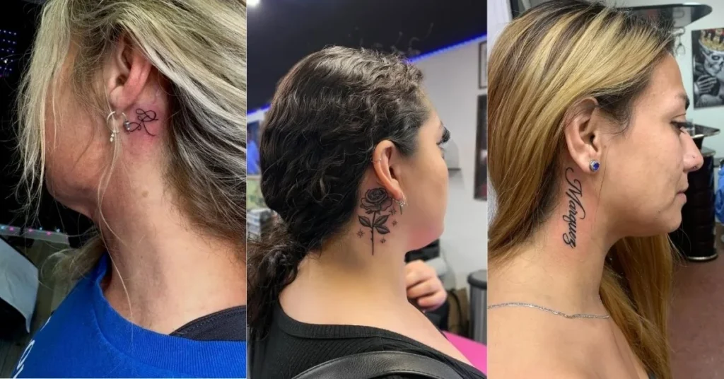 Behind the Ear Tattoo Ideas