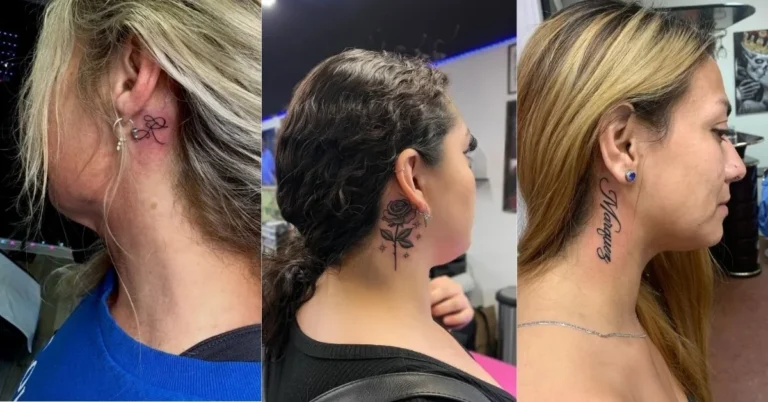 Behind the Ear Tattoo Ideas