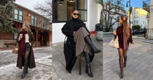 Under Knee Boots Outfit