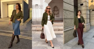 Olive Green Cardigan Outfit